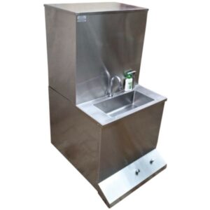Foot Operated Handwash Station with Water Storage