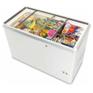 Glass Top Chest Freezer