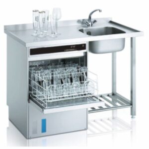 Sink and Bar Glass Washer