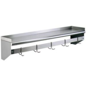 Wall Shelf with POT Rack