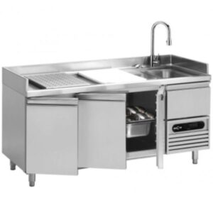 Prepration Refrigerator with Sink