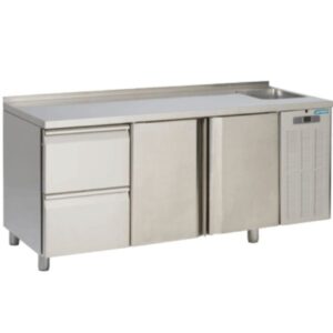 Under Counter Refrigerator Sink with Drawer